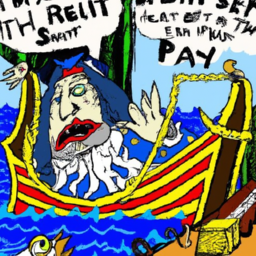 Arrr, Netanyahu be settin' his sea legs in the dock, spillin' tales o' corruption like a tipsy parrot!