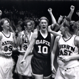 Avast ye! Caitlin Clark, a fearsome lass in college hoops, be closin' in on the NCAA scoring record as Iowa battles Michigan!